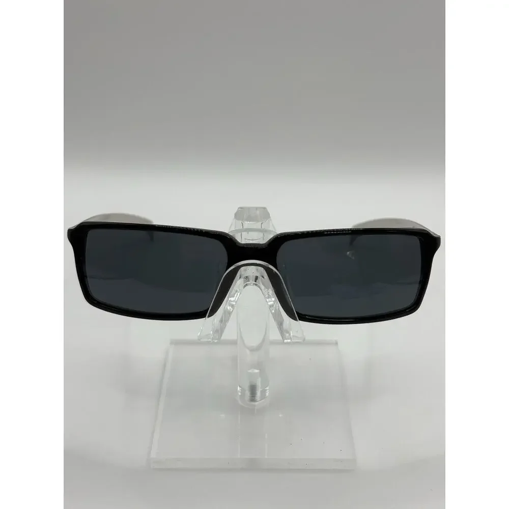 Versus Sunglasses Rectangular Black Gray Lenses Unisex 53mm